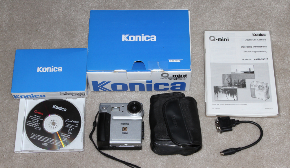 konica Q-mini デジタルスチルカメラ　QM-3501 konica Q-mini デジタルスチルカメラ QM-3501